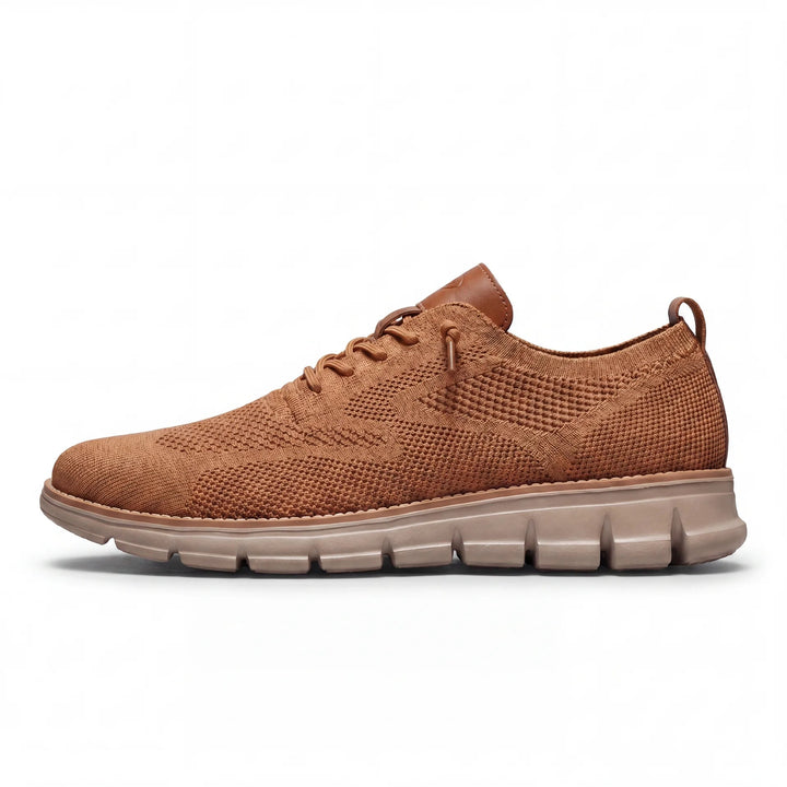 Muhittin – Sneaker mit Strickobermaterial Und Schnürverschluss