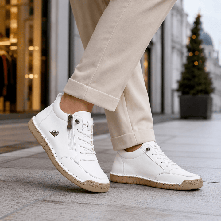 Kanning – Schnür Turnschuh Mit Seitlichem Reißverschluss