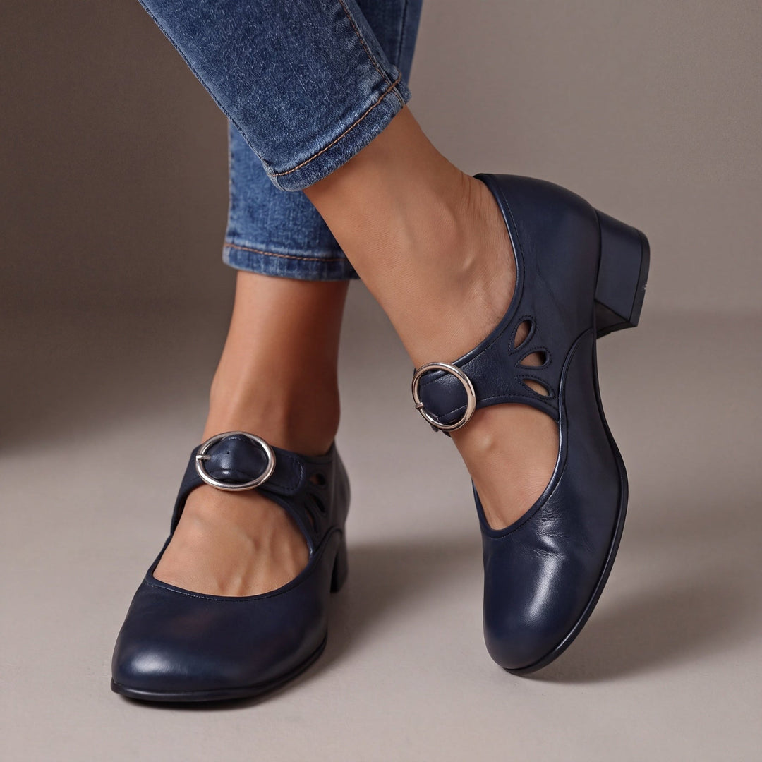 Kausar - Bequeme Leder Schuhe