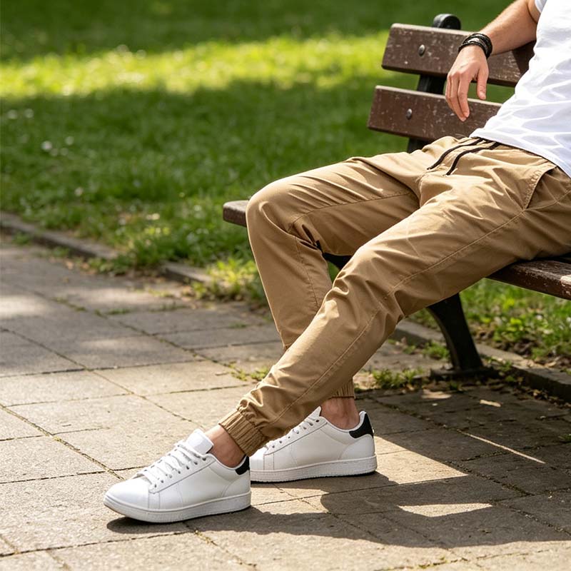 Lonan – Lässige Jogging Hose Mit Kordelzug