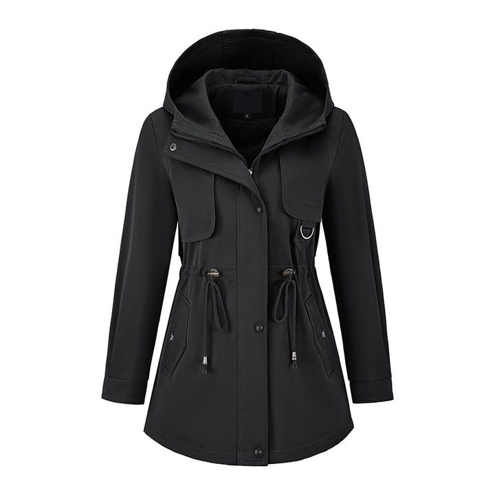 Niela – Winddichte Kapuzen Jacke Mit Reißverschluss