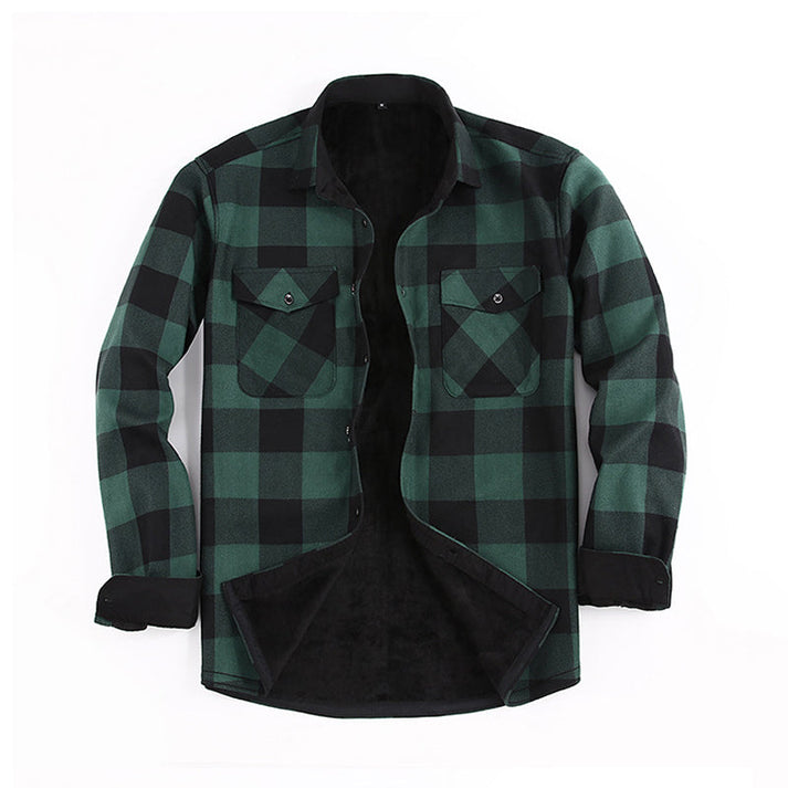 Lisander - Warme Flanell Hemd Jacke Mit Karomuster